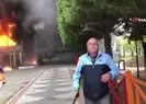 İmamoğluna isyan etti tesisi ateşe verdi