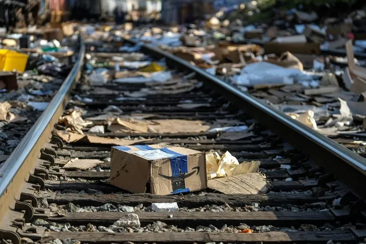 ABD’de tren soygunları başladı! Union Pacific ve Amazon...