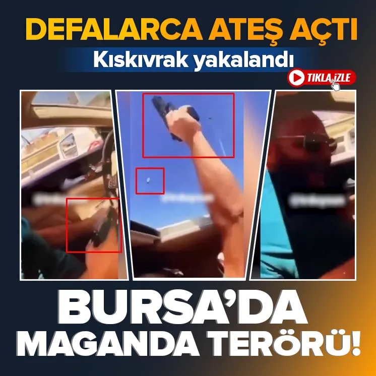 Bursada maganda terörü!