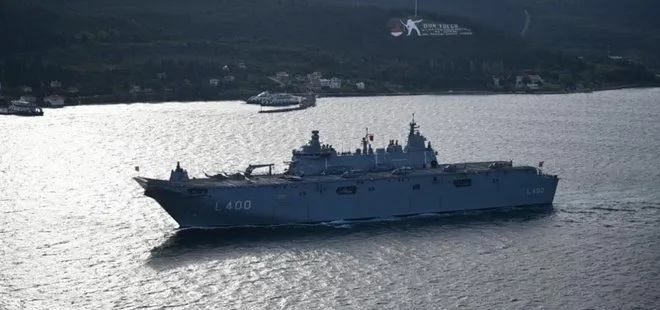 TCG Anadolu’dan ilk tatbikat