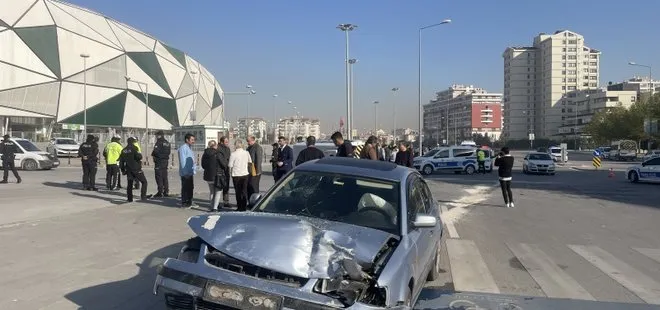 Konya’da feci kaza! Öğrenci servisi ile otomobil çarpıştı | Çok sayıda yaralı var