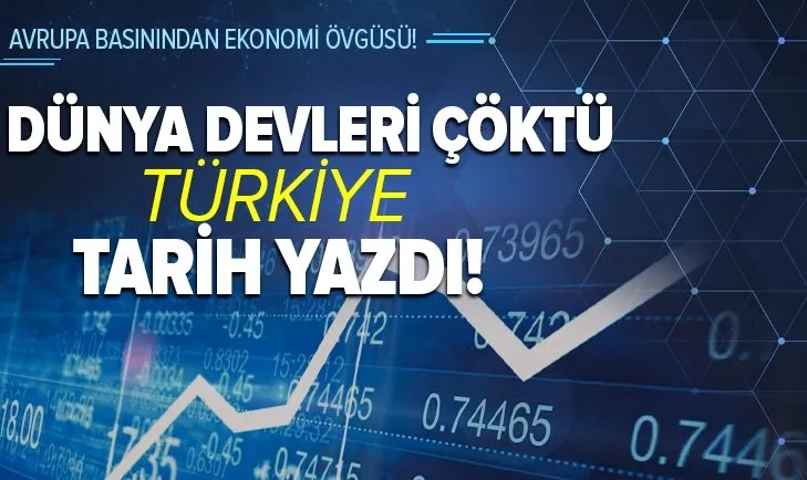 Salgını fırsata çevirdi! Fransız ekonomi gazetesinden Türkiye'ye övgü: Ekonomik daralmayı önleyebilmiş nadir ülkelerden