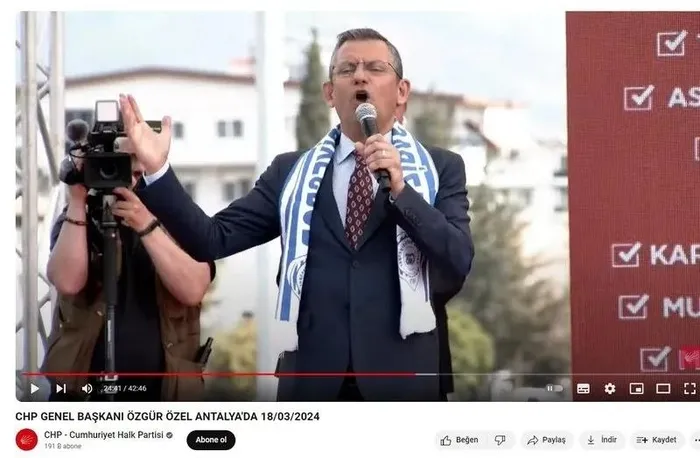 1710857609603.jpeg Özgür Özel'den A Haber'e "montaj" iftirası! Yalanı CHP'nin sosyal medya paylaşımıyla çöktü: Erdoğan'a oy var! - 3