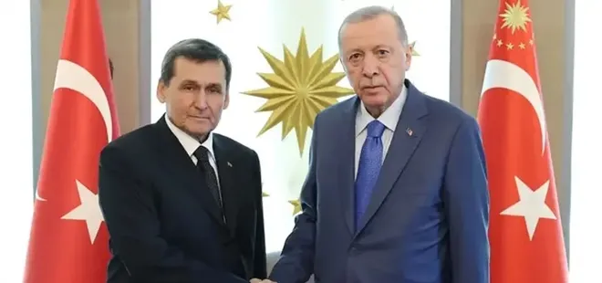 Son dakika | Başkan Erdoğan Raşid Meredov’u kabul etti