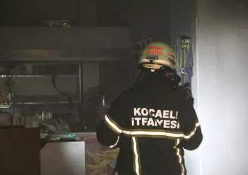 Kocaeli'de fabrika yangını