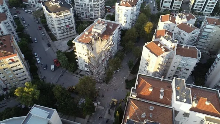 Depremin merkez üssünde dikkat çeken kare!