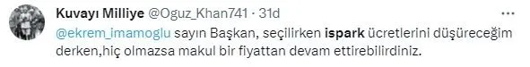 İmamoğlu İstanbullu vatandaşı yine kandırdı! İSPARK sözünü unuttu… Yüzde 18’lik zam daha yaptı