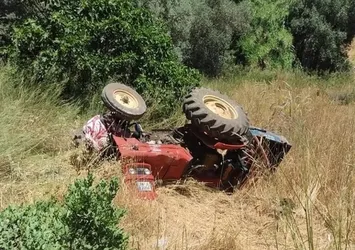 Samsun’daki traktör kazasında 1 kişi hayatını kaybetti!