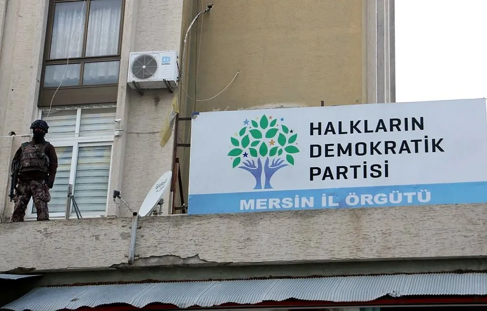Mersin'de HDP binalarına baskın - 2