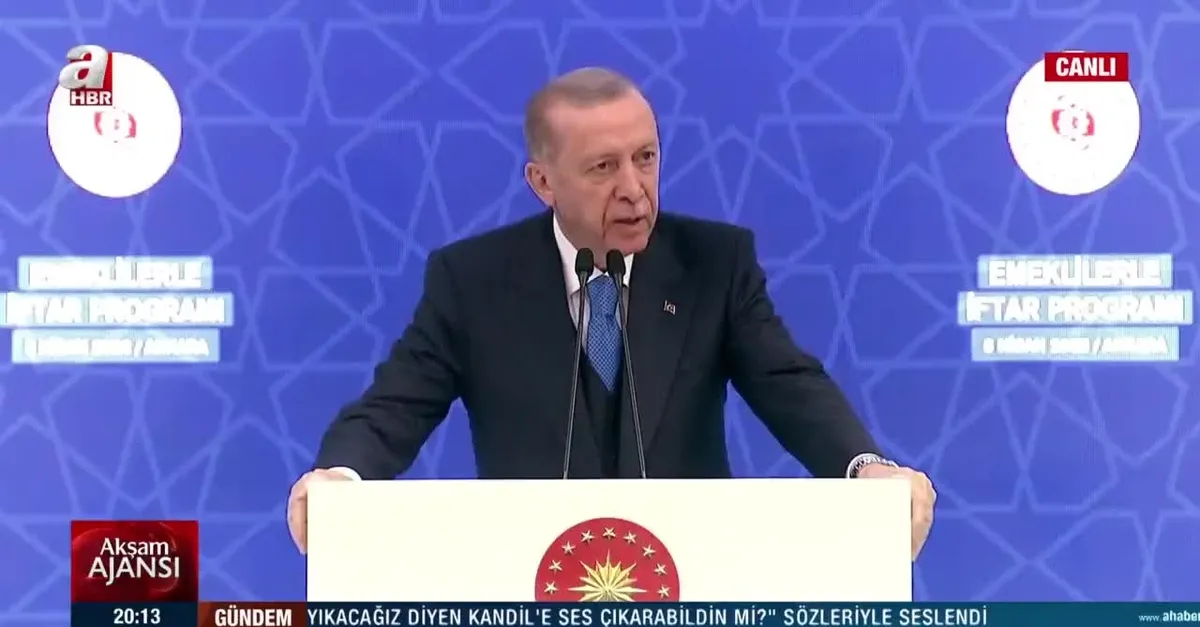 Emeklilerle iftar buluşması | Başkan Erdoğan'dan önemli açıklamalar