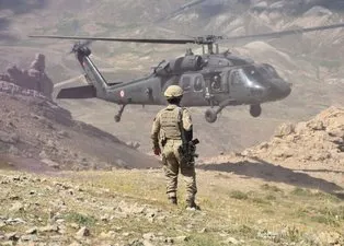 'Kıran' operasyonundan yeni görüntüler! Orgeneral Arif Çetin de operasyon bölgesinde