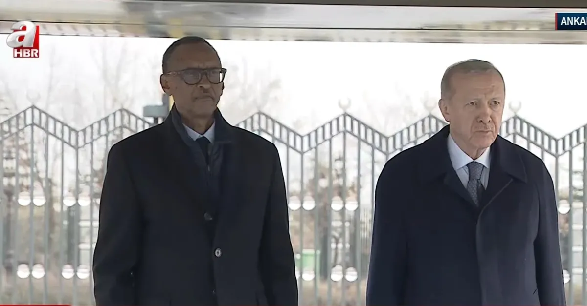 Ruanda Cumhurbaşkanı Ankara'da!