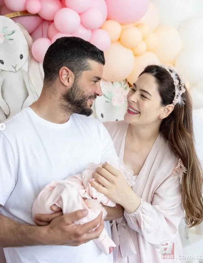 Kuruluş Osman'ın Malhun Hatun'uydu! Yıldız Çağrı Atiksoy ve Berk Oktay yeni doğan kızlarını ilk kez paylaştı! 7