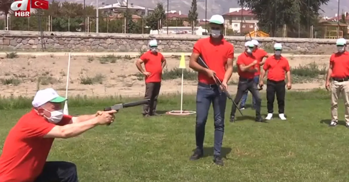 Kurbanlık yakalama timinin zorlu eğitimi