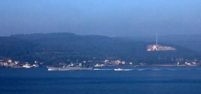 Son dakika: Doğu Akdeniz’de hareketli saatler! Rus savaş gemileri peş peşe Çanakkale Boğazı’ndan geçti