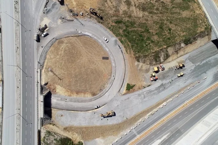 İBB’nin yapmadığı Başakşehir Şehir Hastanesinin yol çalışmaları hızla devam ediyor