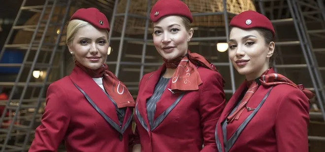 THY’nin kabin ekibine yolculardan tam not