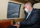 Başkan Erdoğan havadan inceledi