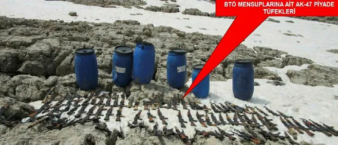 İçişleri Bakanlığı, PKK'nın bozguna uğratıldığı bilançoyu açıkladı - 1