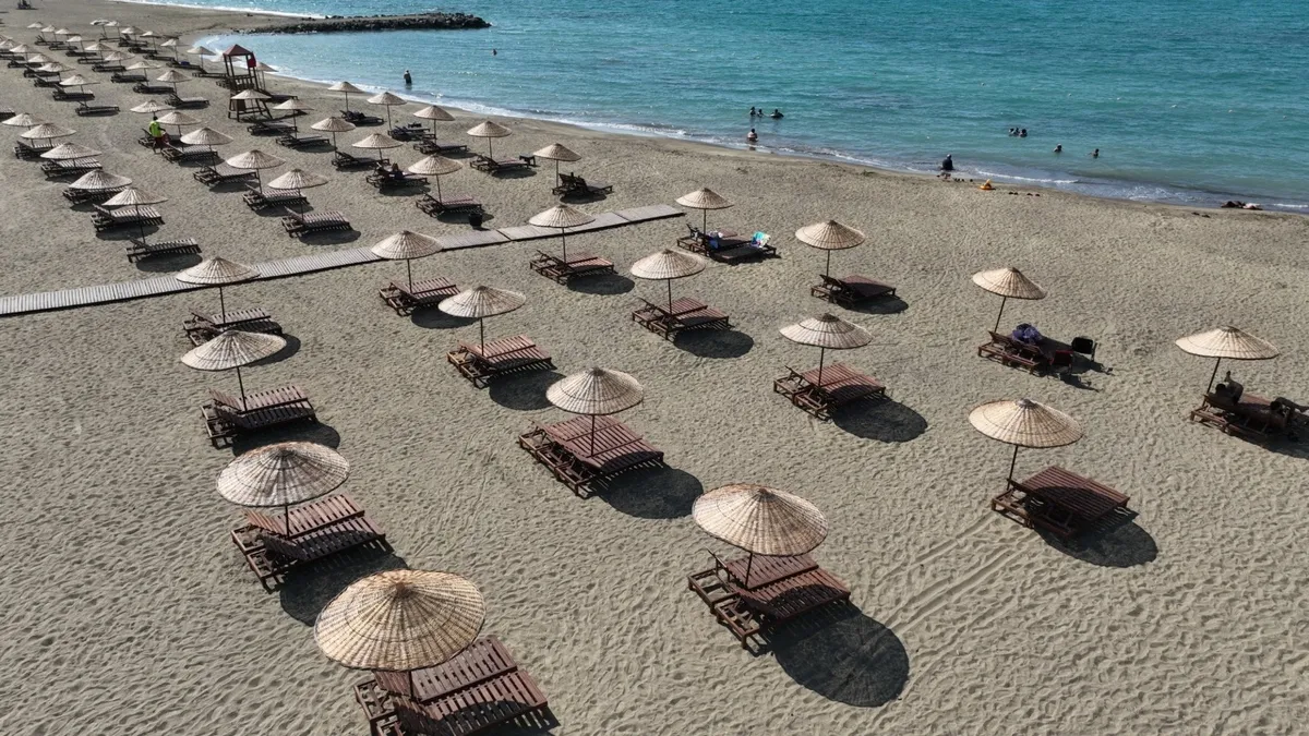 Büyükdere Plajı Hatay turizmine kazandırılıyor