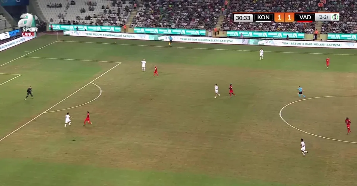 GOL | Konyaspor 1-2 Vaduz