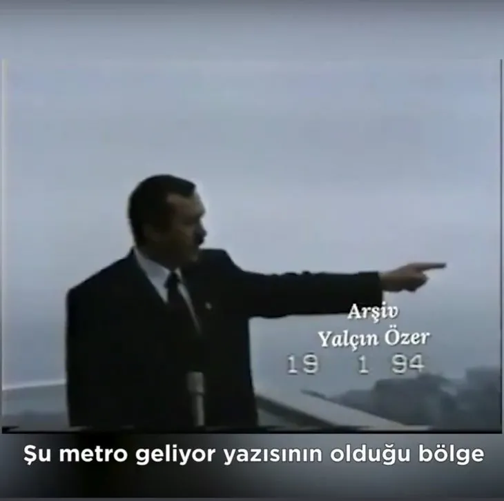 Taksim Camii’nde ilk namaz bugün kılındı! Başkan Erdoğan 27 yıl önce yerini böyle göstermişti