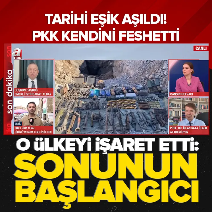 PKK bitti! O ülkeyi işaret etti: Sonun başlangıcı!