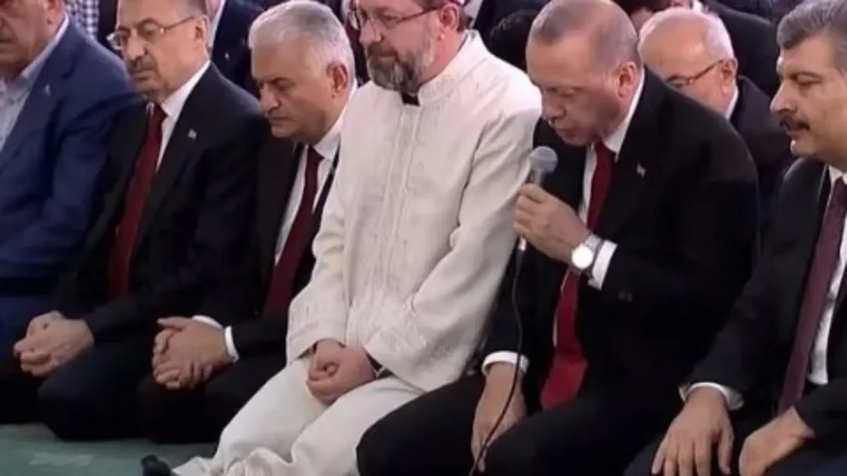 Başkan Erdoğan'dan Al-i İmran Suresi! Sen bunu boşuna yaratmadın, Sen münezzehsin