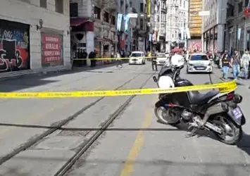 İstiklal Caddesi'nde şüpheli çanta paniği