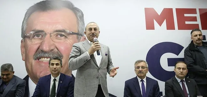 Mevlüt Çavuşoğlu: Ülkenin parçalanmasını isteyenler kirli ittifakın içinde