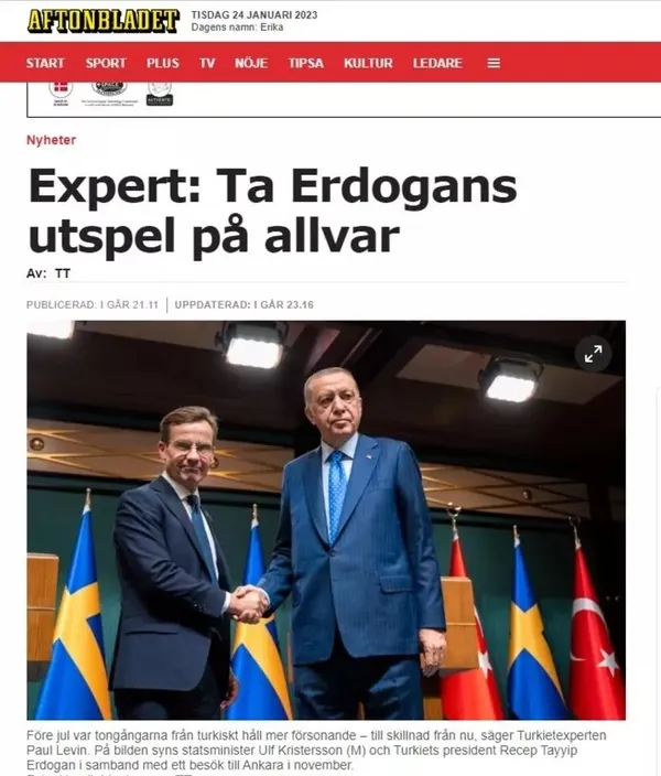 İsveç basınından çarpıcı "Erdoğan" yorumu: Ses tonu hiç bu kadar sert olmamıştı! Sözleri büyük yankı uyandırdı - 3