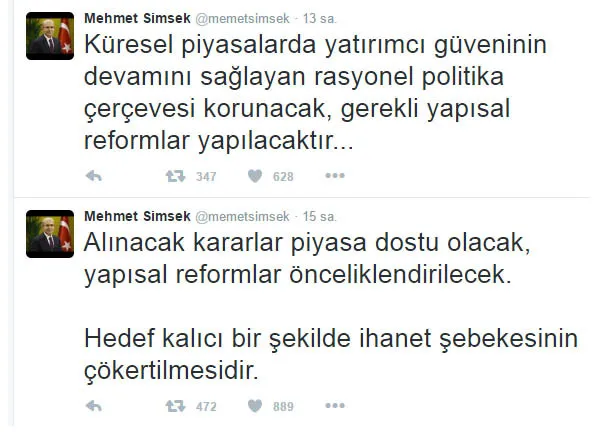 Mehmet Şimşek: Kararlar piyasa dostu olacak - 1