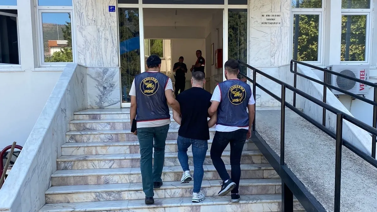 Kasten öldürmeden aranan şahıs Bozdoğan'da yakalandı