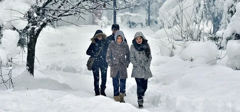 Ordu'da eğitime kar engeli