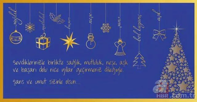 Sevgiliye, anneye, babaya, arkadaşlara yılbaşı mesajları 2022! Sıcak, anlamlı, güzel yılbaşı kutlama mesajları sözleri… Resimli yılbaşı mesajı! 17