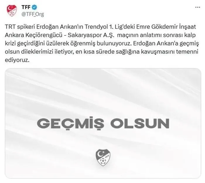 1737367974234.jpeg TFF'den TRT Spor spikeri Erdoğan Arıkan'a geçmiş olsun mesajı