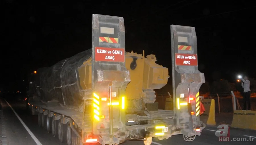 Şanlıurfa'da Suriye sınırına askeri sevkiyat 8