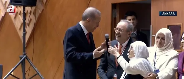 Başkan Erdoğan’dan 88 yaşındaki Alime Yavuz’a söz