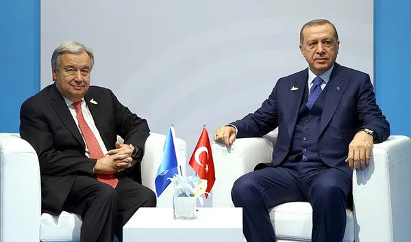 Ukrayna-Rusya savaşında barış için ilk durak Ankara! BM Genel Sekreteri Antonio Guterres Başkan Erdoğan ile görüştü - 5