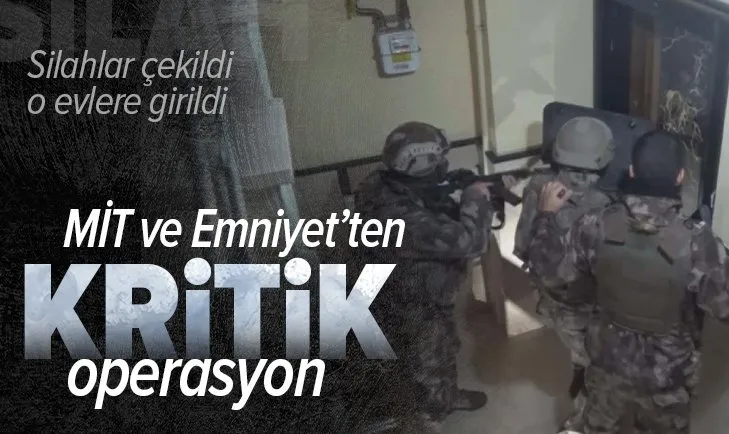 MİT ve emniyetten DEAŞ'a operasyon! Eylem hazırlığındaydılar