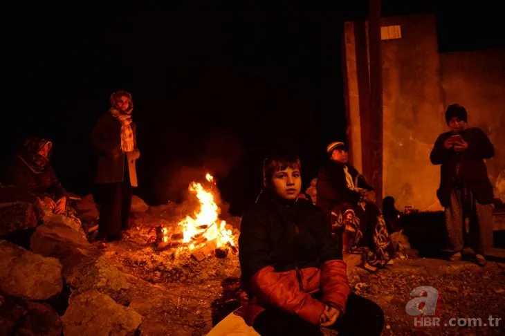 Ayvacık’ta okullar tatil edildi! Vatandaşlar geceyi sokakta geçirdi