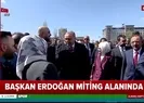 Başkan Erdoğan Ankarada miting alanına geldi