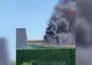 Çatalca’da TIR alev alev yandı