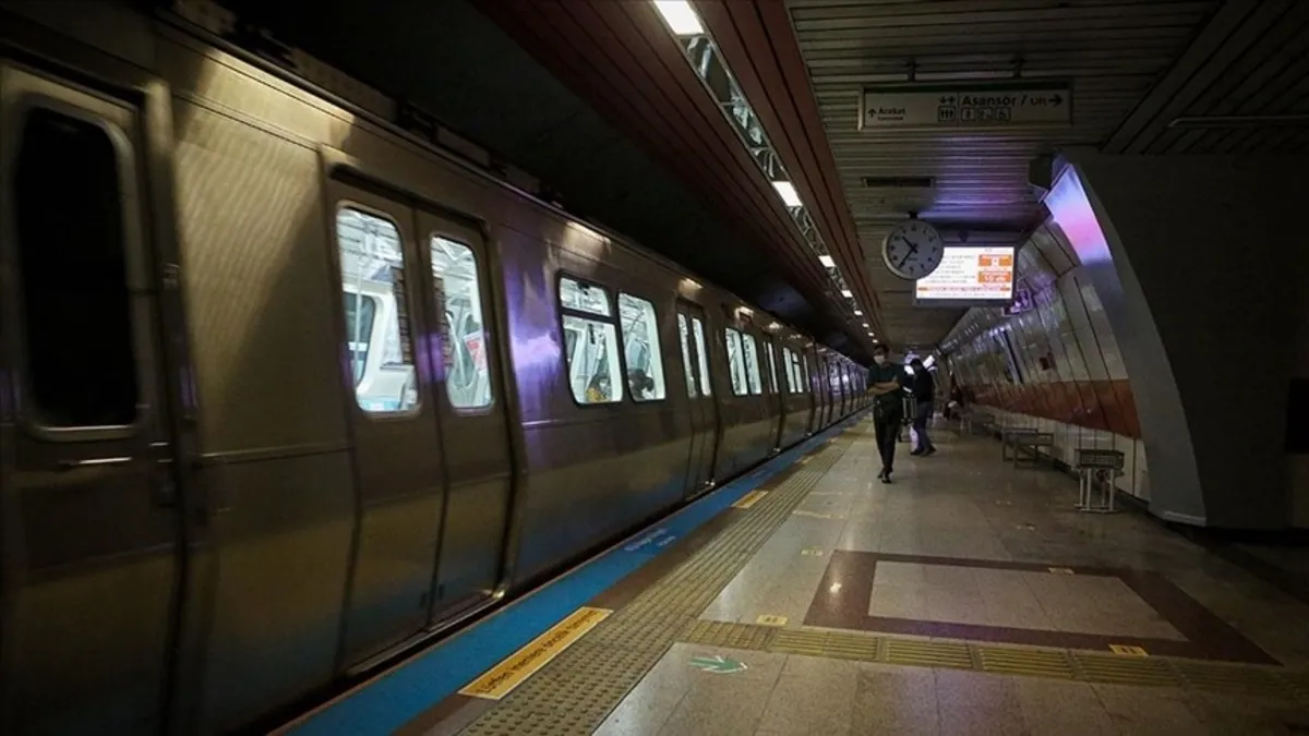 M2 metrosunda korku dolu anlar! Mecidiyeköy istasyonu kapatıldı