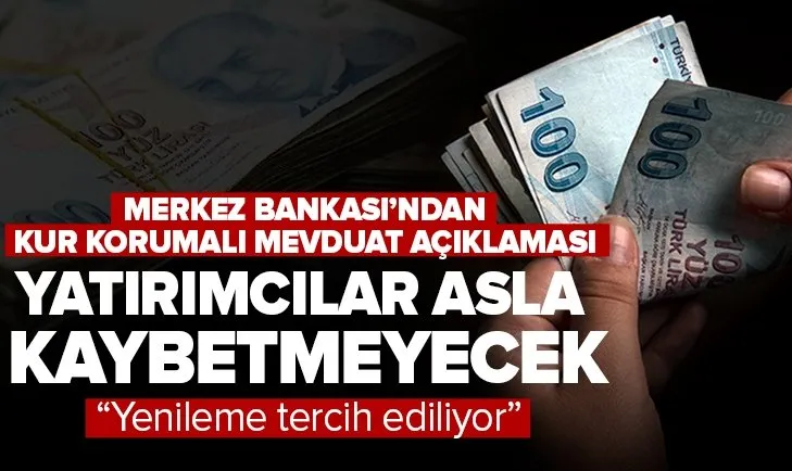 Yatırımcılar asla kaybetmeyecek! Merkez Bankasından Kur korumalı mevduat sistemi hakkında yeni açıklama
