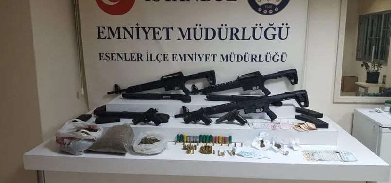 son dakika istanbul un 5 ilcesinde flas uyusturucu operasyonu cephanelik cikti a haber en son haberler