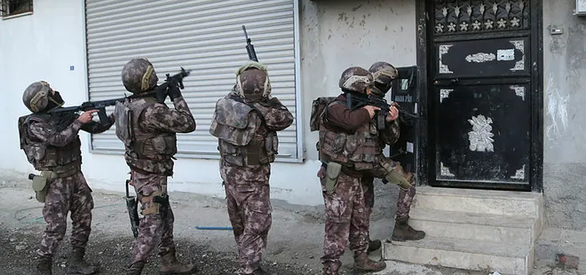 Şafak vakti 600 polisle torbacı operasyonu