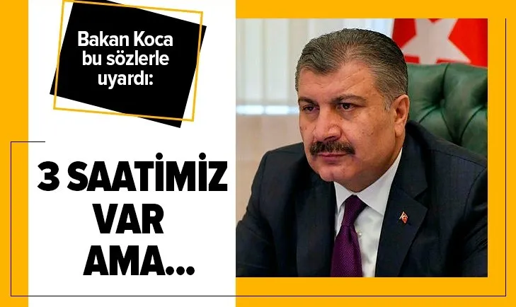 Son dakika: Bakan Koca sosyal medyadan bu sözlerle uyardı: Mesaj yerini bulsun