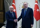 Başkan Erdoğan MHP lideri Bahçeliyi kabul etti
