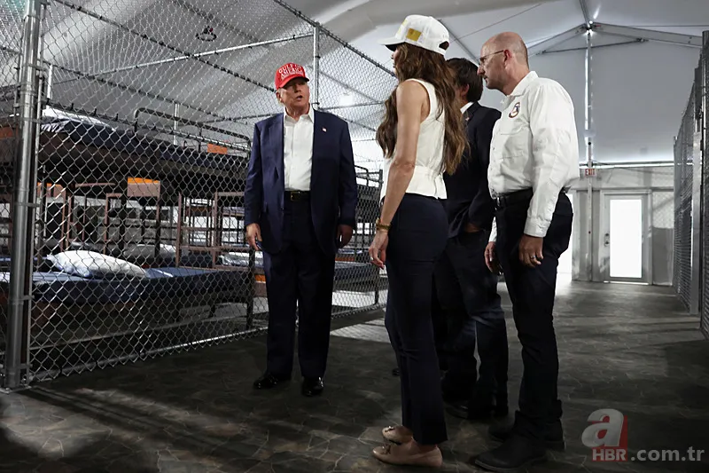 Trump'tan çevresi timsahlarla çevrili Alcatraz'da yeni görüntüler: Biden'a küfür göçmenlere tehdit! 5